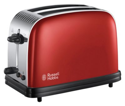 Russell Hobbs - Toaster - 23330 Colours Plus - 2 Slice - Red